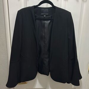 Black Blazer - Harlowe & Graham - Size L